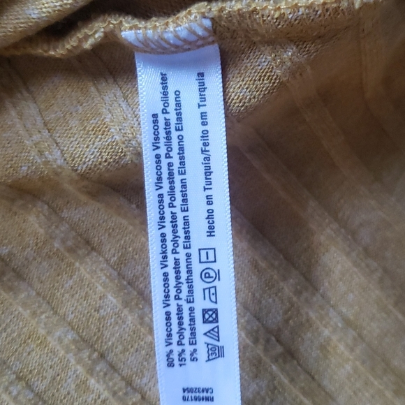 Anthro Saturday Sunday Ribbed CloudFleece Waterfall Cardigan SzS - Picture 5 of 6